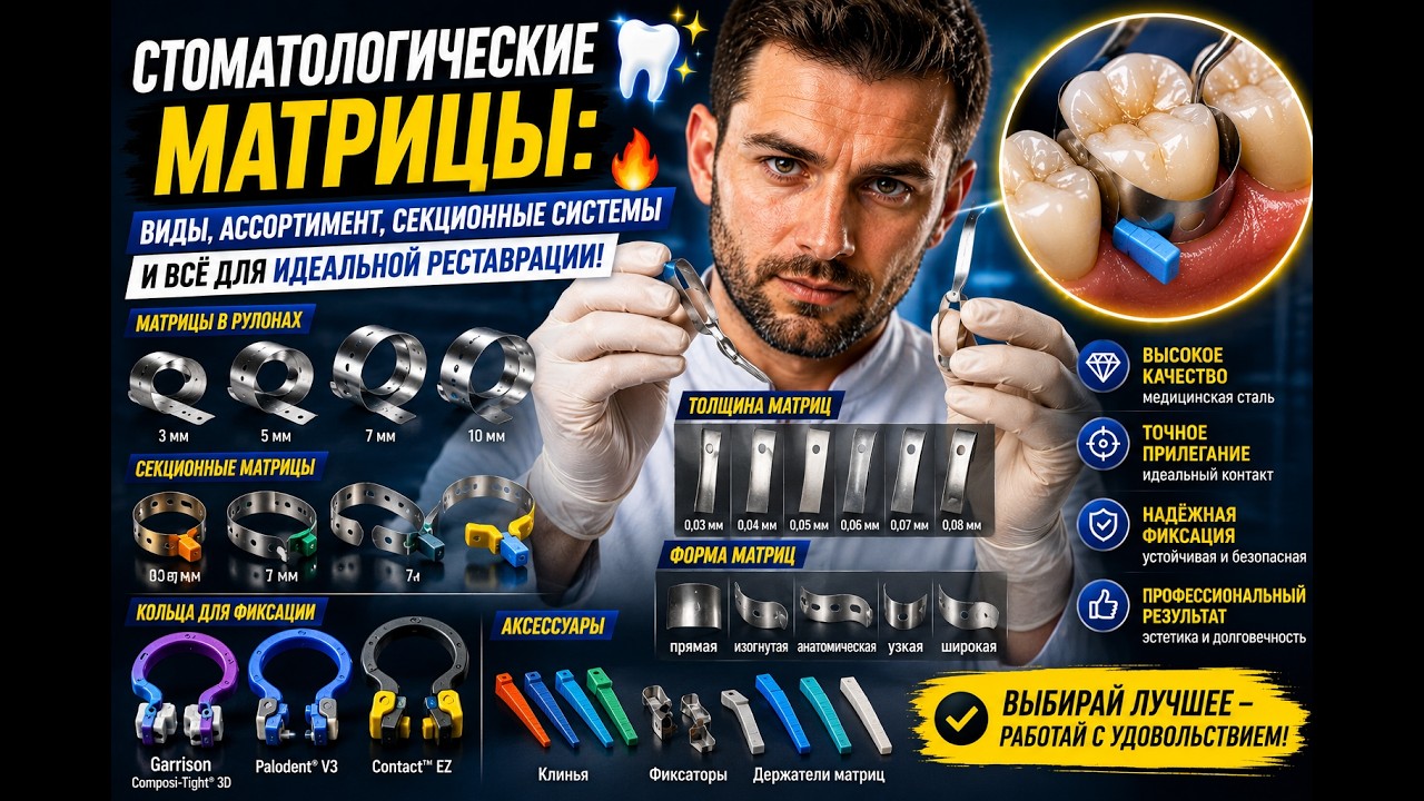 Матрицы: ассортимент и разновидности