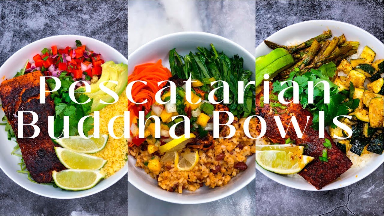 Healthy & Flavorful Pescatarian Buddha Bowl Ideas | Chazs Cuisines