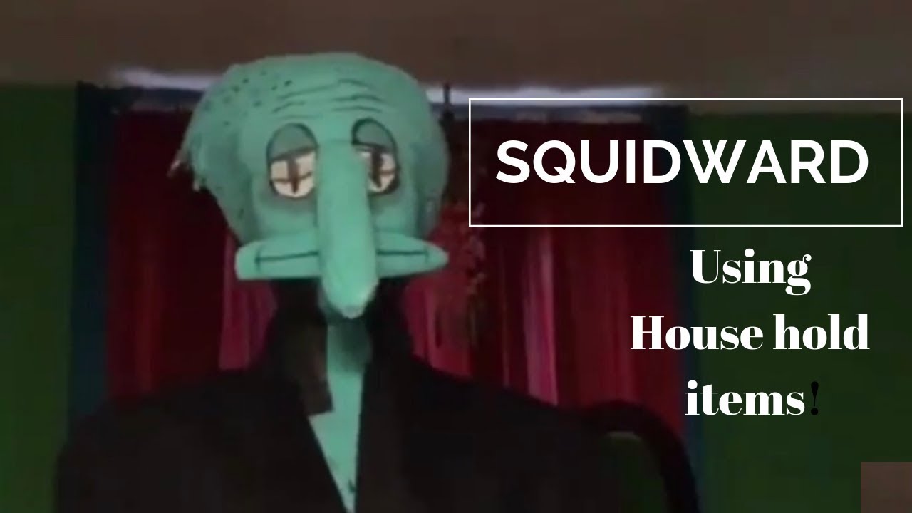 Squidward cosplay tutorial