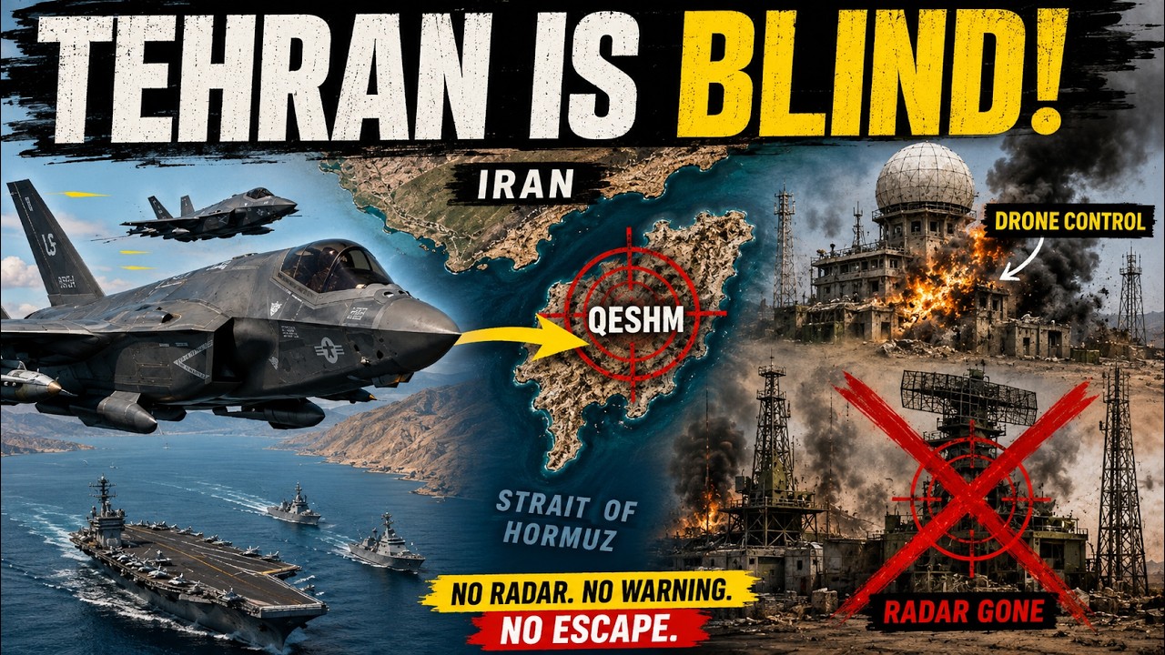 Iran Just Lost Its Eyes: The Secret Strike That Changed the Strait of Hormuz