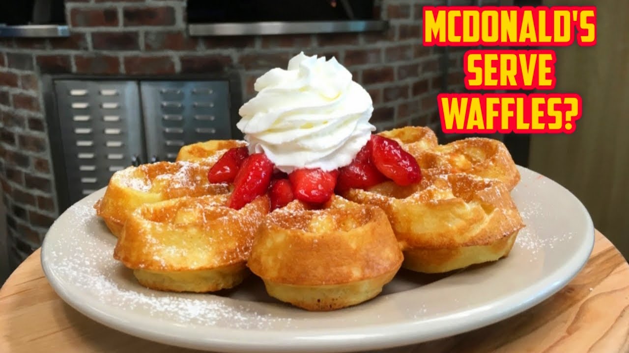 Wow!! (3) of the World's Most Unique McDonald&rsquo;s! Belgian Waffles for Breakfast?