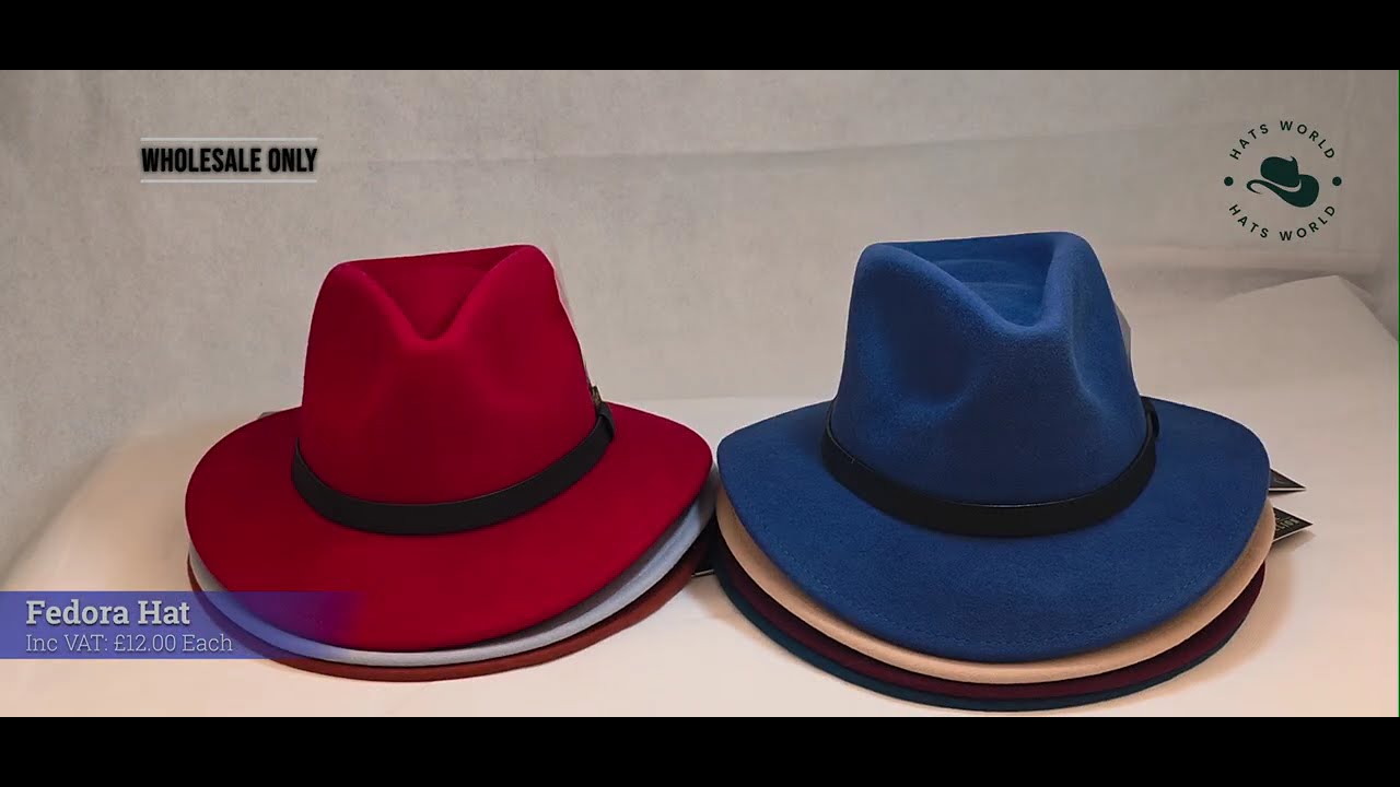 Fedora Hat | Premium Fedora Hat | Elegant & Timeless Statement Piece | Hats World Manchester