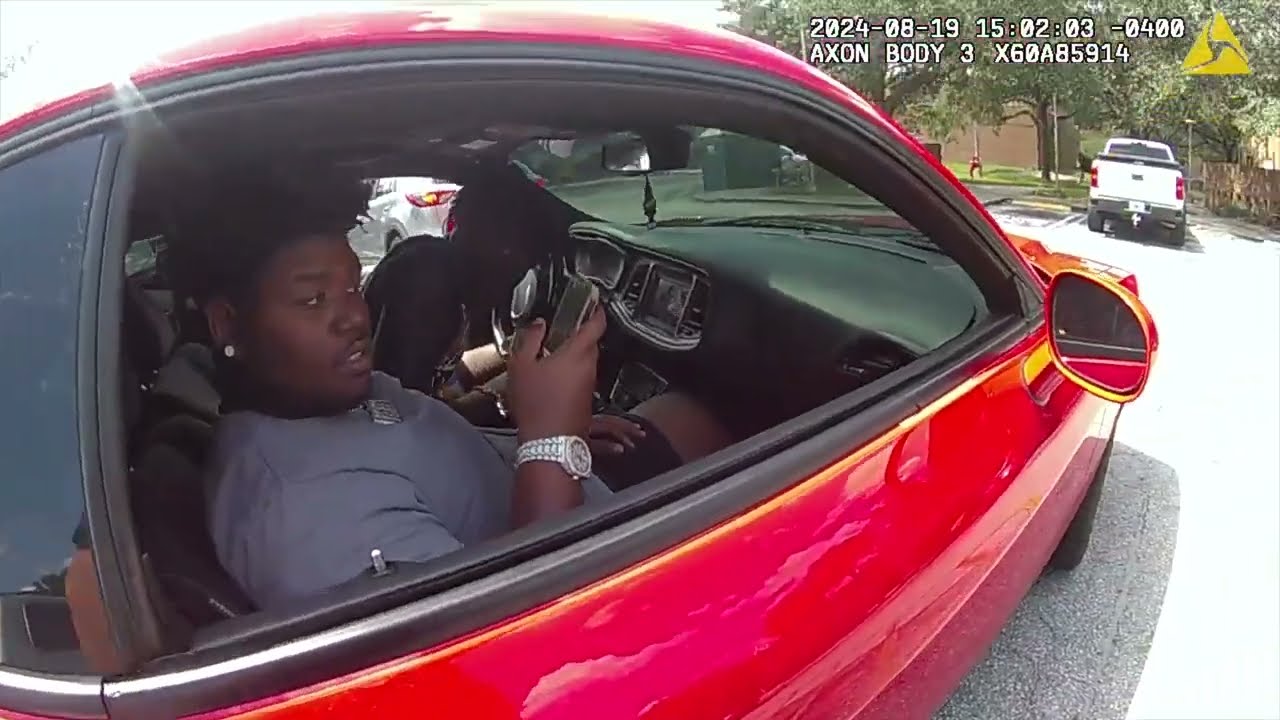 UCF Football and Ex- Miami Hurricane Football player  caught again by same cop! Falsified Ticket!