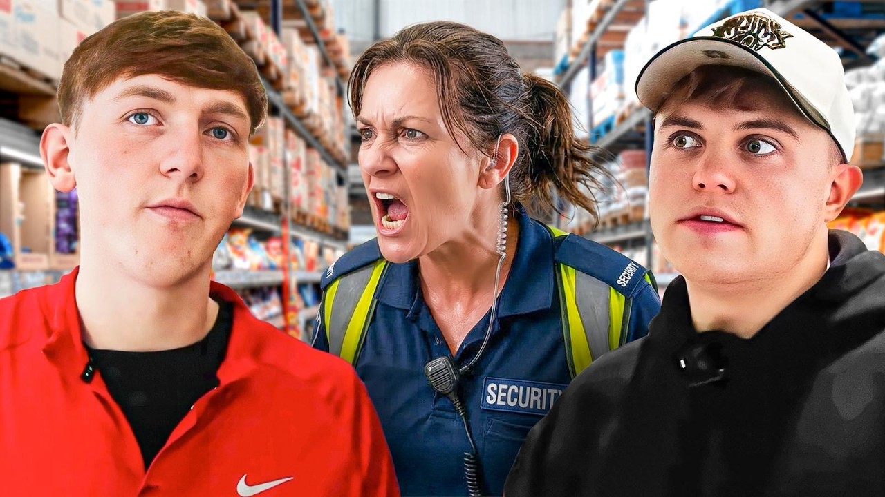 Chazza & AngryGinge Get BANNED From Costco!