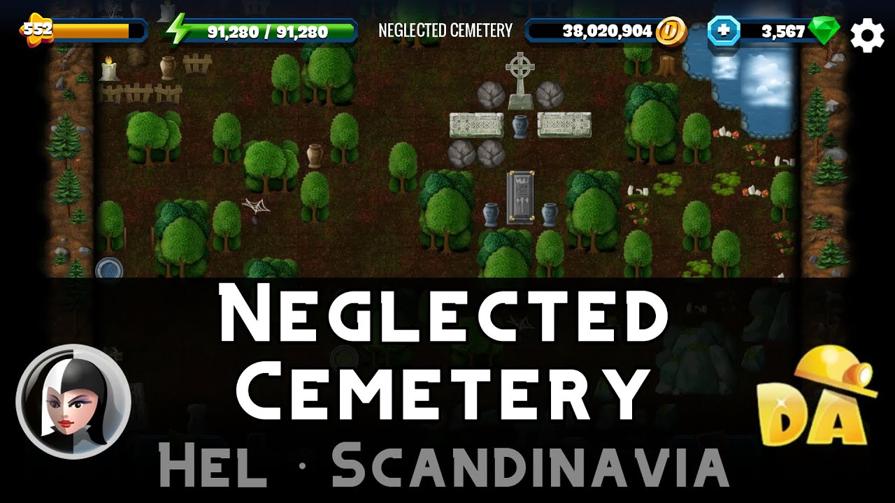 Neglected Cemetery | Hel #7 | Diggy's Adventure