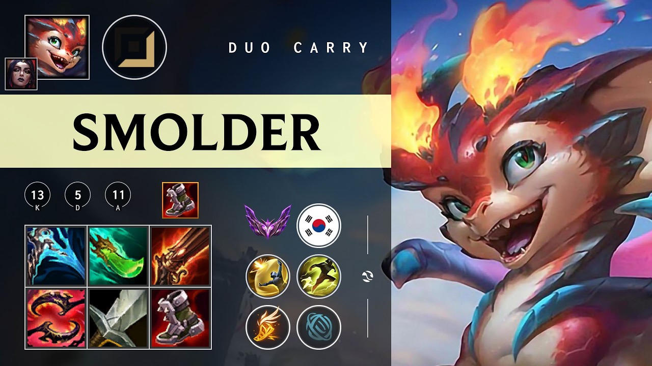 Smolder ADC vs Lucian - KR Master Patch 26.03