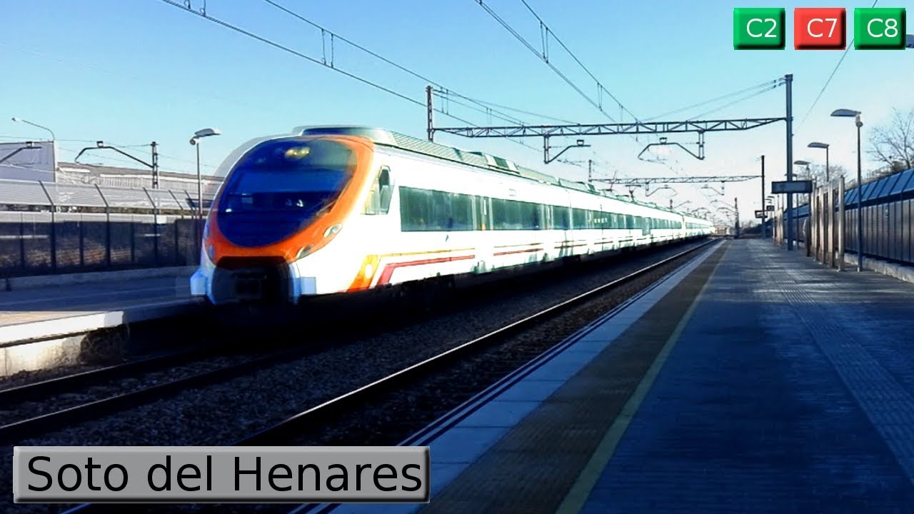 Soto del Henares C2 - C7 - C8 : Cercanías Мадрид ( Renfe Civia - 446 )