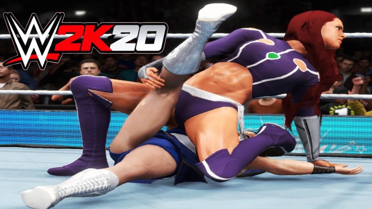 Chun-Li v Starfire! - WWE 2K20 Requested Falls Count Anywhere Iron Woman Match