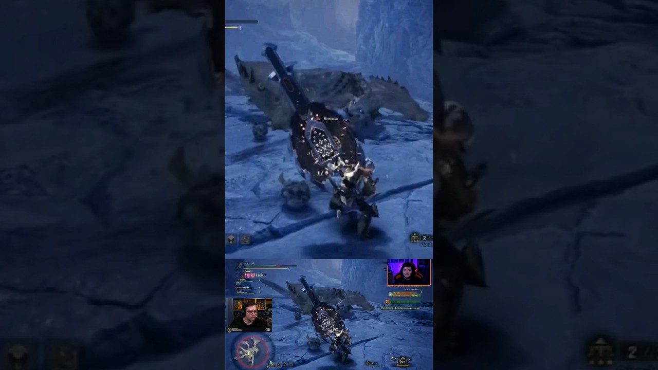 ALANZOKA jogando FINO em Monster Hunter World 👌