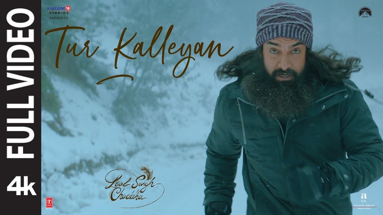 Tur Kalleyan (Full Video) Laal Singh Chaddha | Aamir,Kareena | Arijit,Shadab,Altamash,Pritam,Amitabh