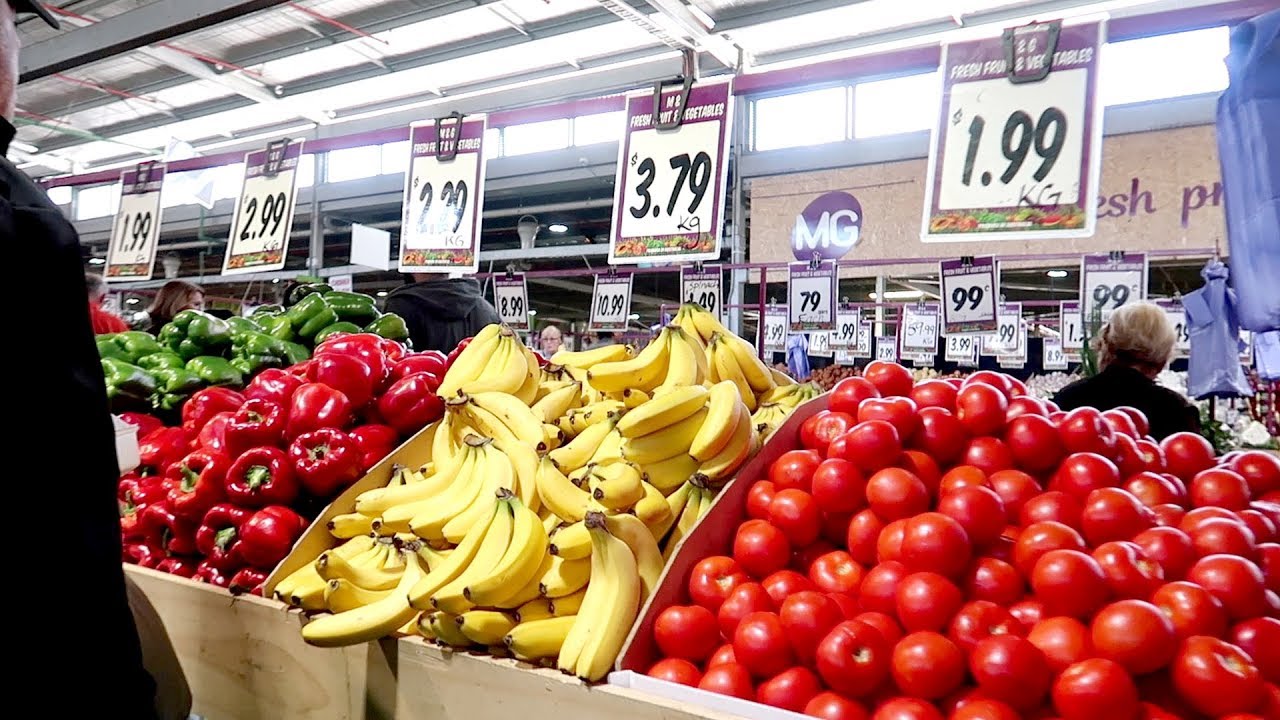 AUSTRALIA Food Prices (Fruits and Vegetables) In Melbourne Market