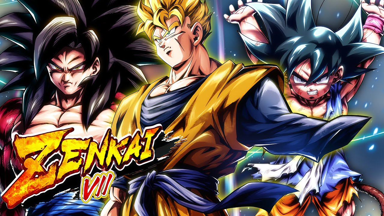 💥GOHAN ADULTO SSJ LF ZENKAI 7 en EQUIPO DE GT | DRAGON BALL LEGENDS