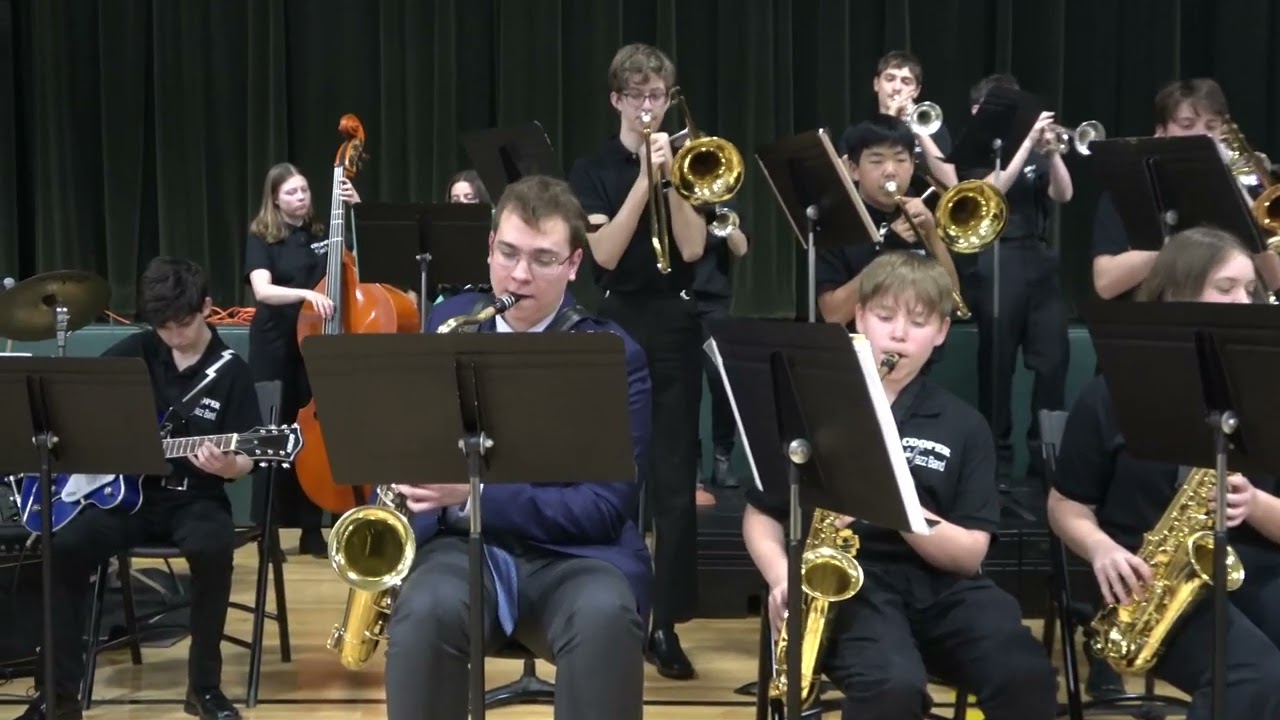 Cooper Middle School Annual Jazz Band Concert - April 28 2025