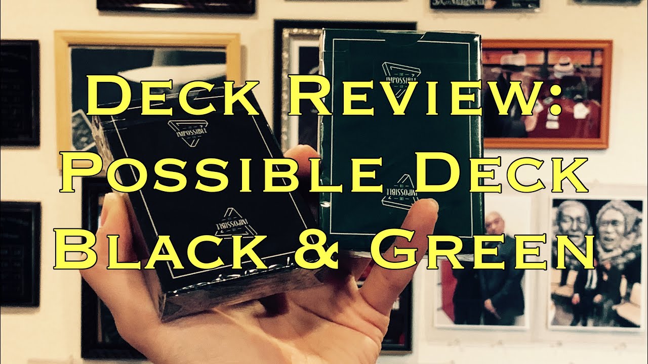 デックレビュー：Possible Deck: ニューカラー Black & Green