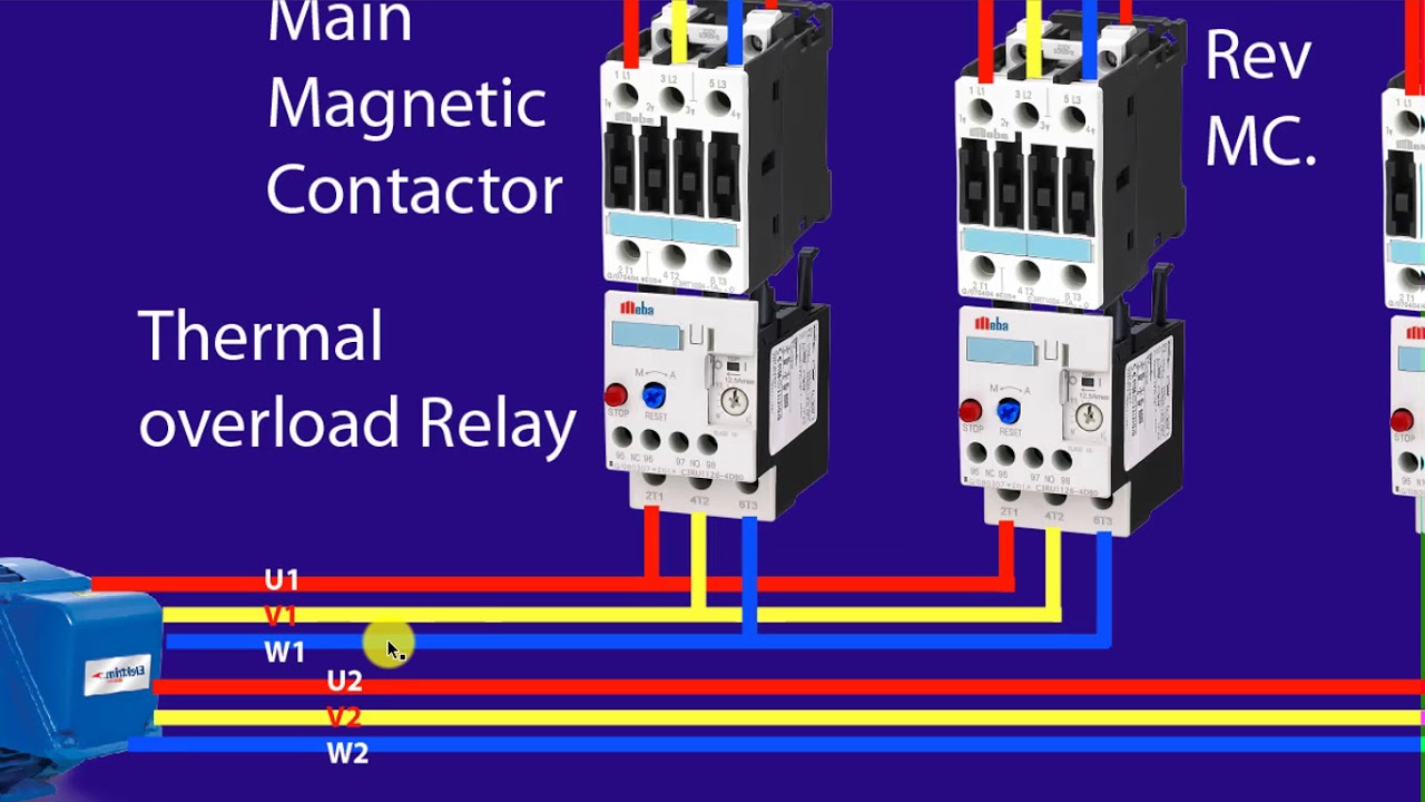 Forward Reverse control of a Three phase motor with Star Delta connection | plc bangla tutorial