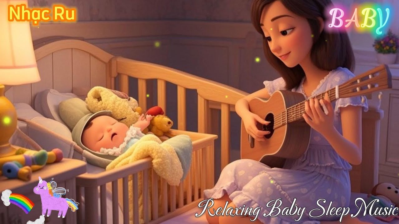 Mẹ Hát Ru Con Ngủ Ngon Trong 3 Phút🌸 Bài Hát Ru Bé Ngủ Hay Nhất Năm 2025 🌟 Baby Sleep Music Bebé 💖