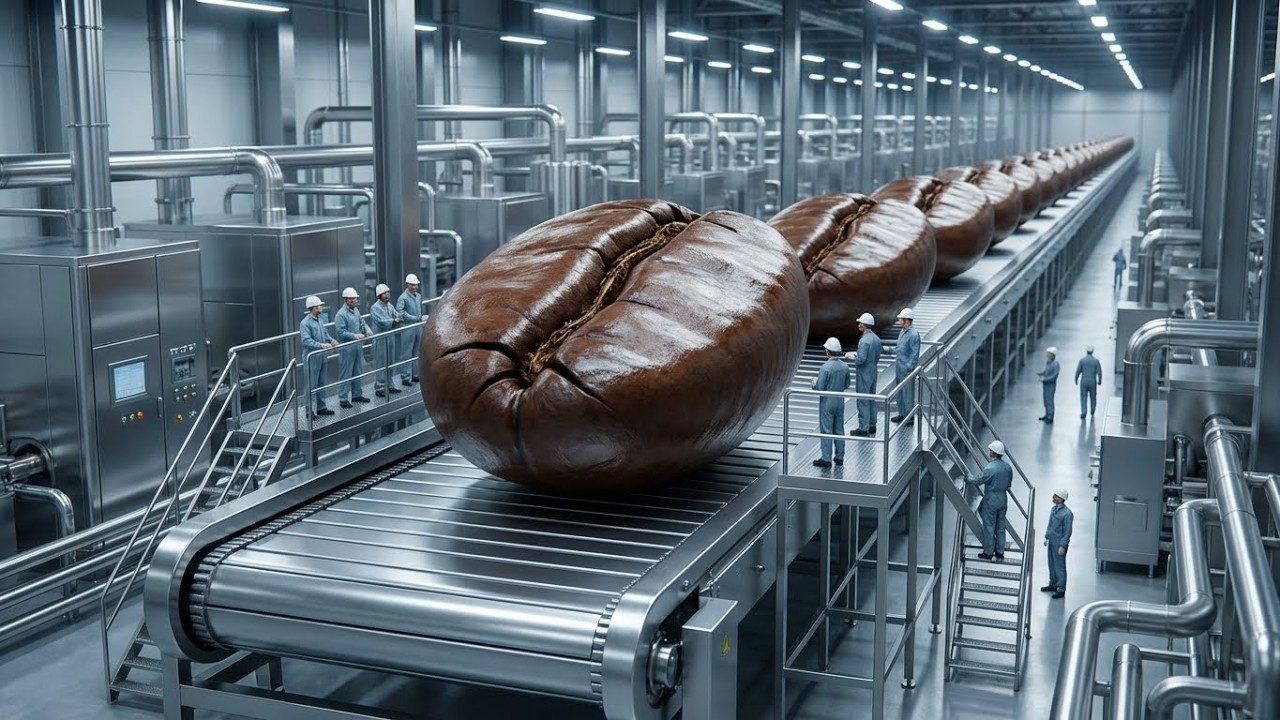 How Coffee is Made: Amazing Modern Factory Process (Harvest to Export)
