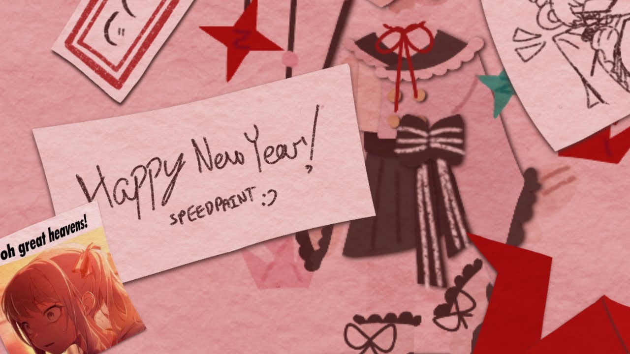 HAPPY NEW YEAR!!!!!! 🎀🎇 mizuki speedpaint ♪