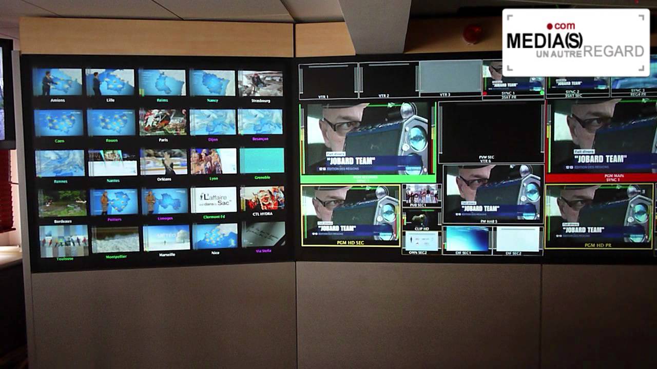 France 3 : Exemple d'une bascule aller et retour national / Régional