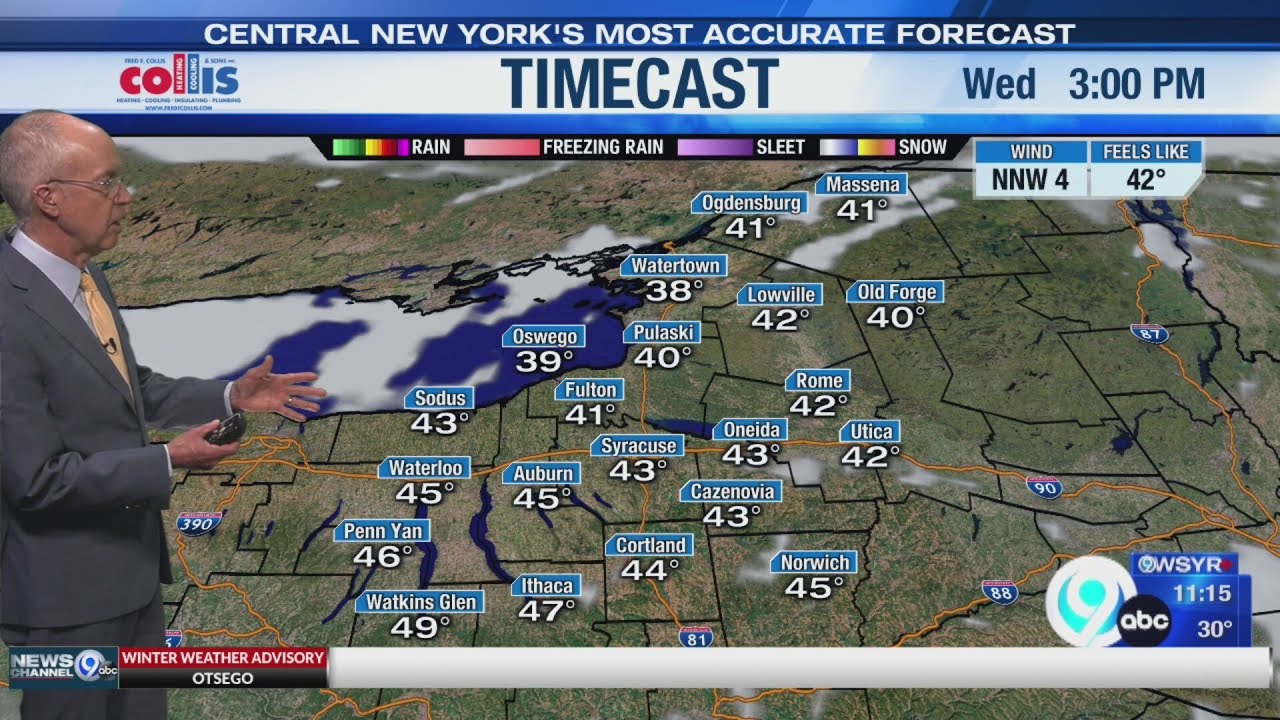 Storm Team Forecast: 11 pm Tuesday March 3rd