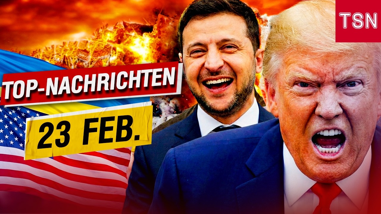 Top-Nachrichten vom 23. Februar: GEGENOFFENSIVE! UKRAINE GEWINNT GEBIETE ZURÜCK