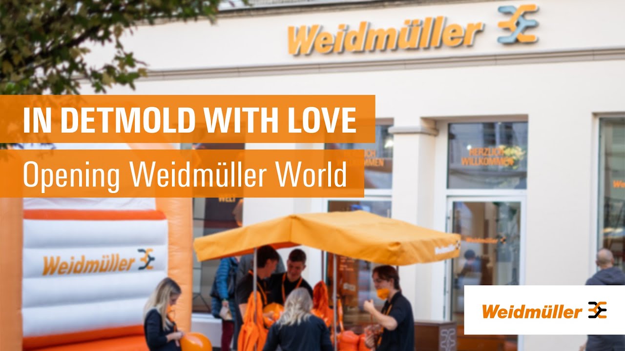 Eröffnung der Weidmüller Welt im Herzen von Detmold