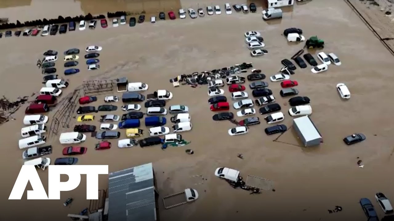 Kosovo Floods Submerge Town, Cars Underwater After Heavy Rain | APT