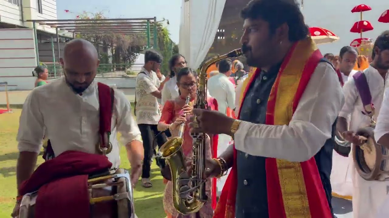 Nadaswaram saxophone Kashi Yatra program 9448075293 ShivaKumar 9448810134 haritaranga musicals 