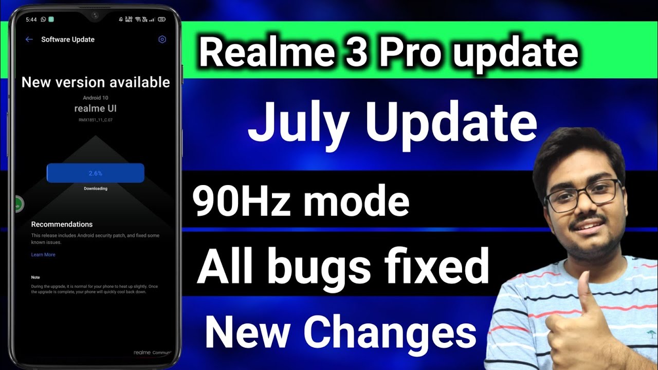 Realme UI July update on Realme 3 pro | Realme 3 Pro July update