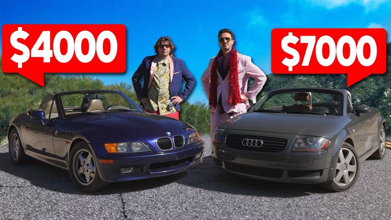 We bought CHEAP sports cars that nobody wants