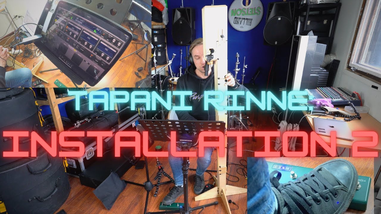 INSTALLATION 2 for PAETZOLD CONTRABASS RECORDER by Tapani Rinne - ambient with loopers and effects