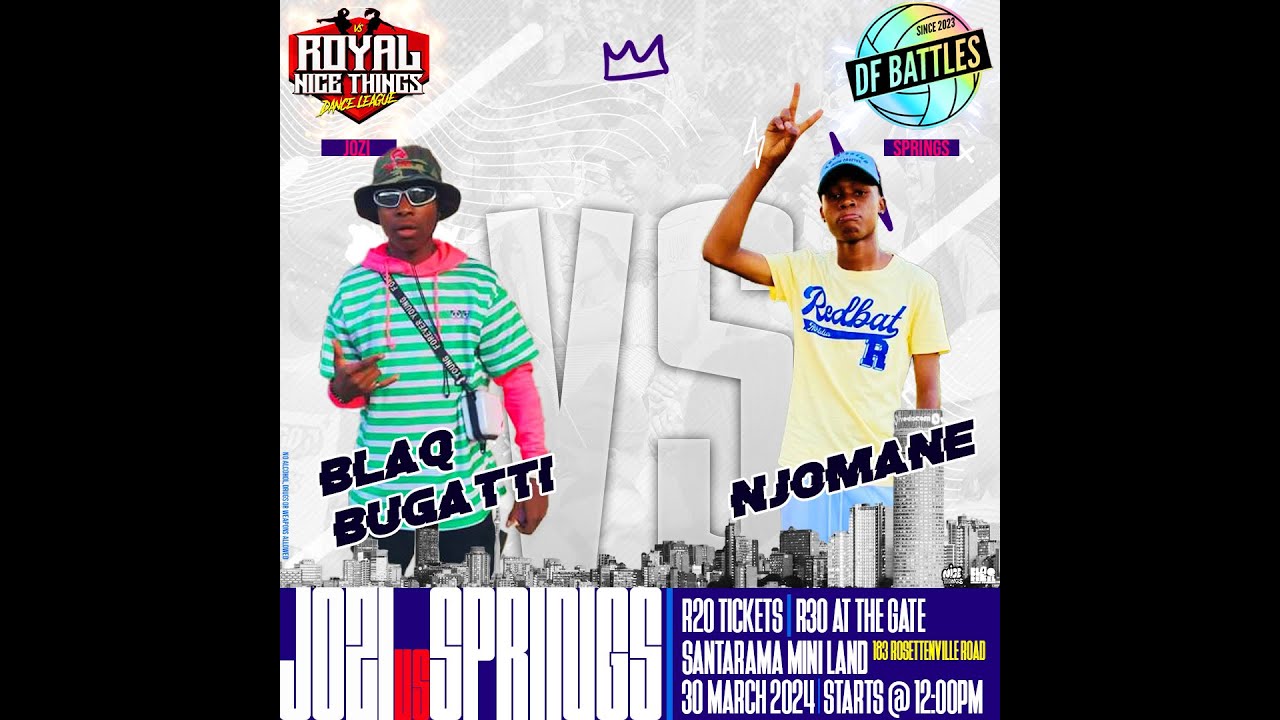 Blaq Bugatti VS Njomane | Jozi VS Springs | Who do you think took this one ❓❓❓