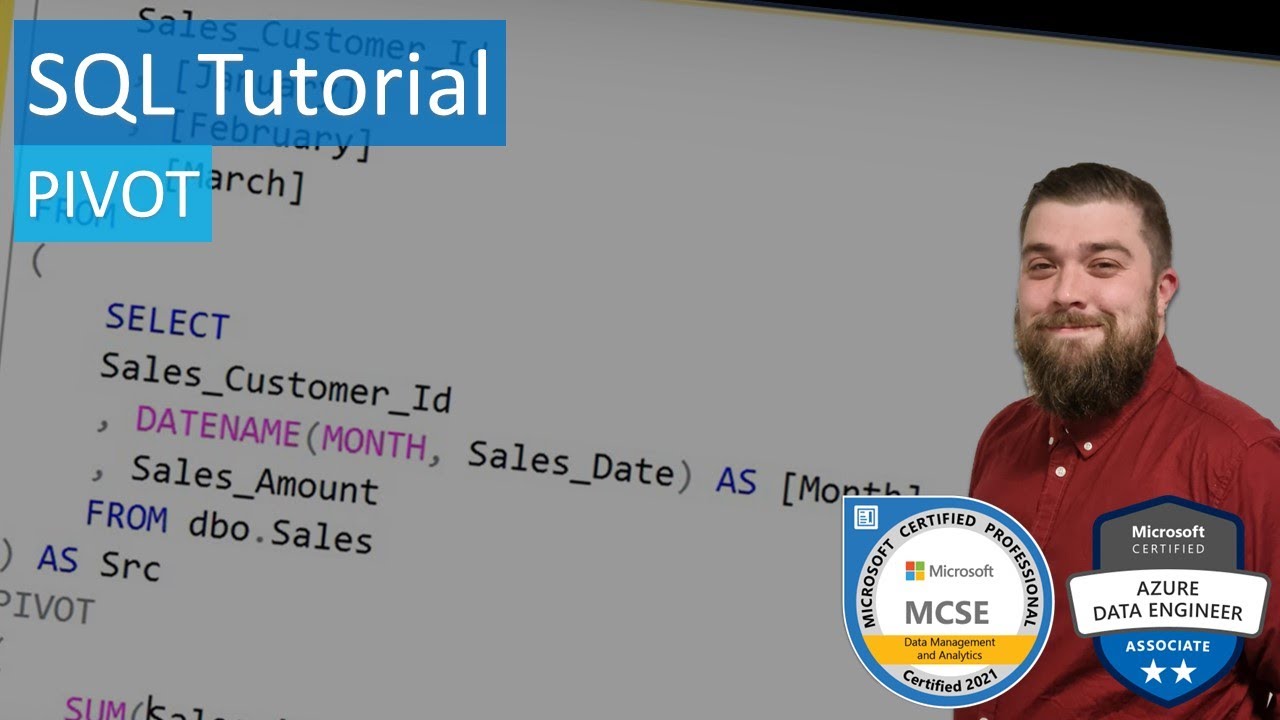 SQL Tutorial - PIVOT