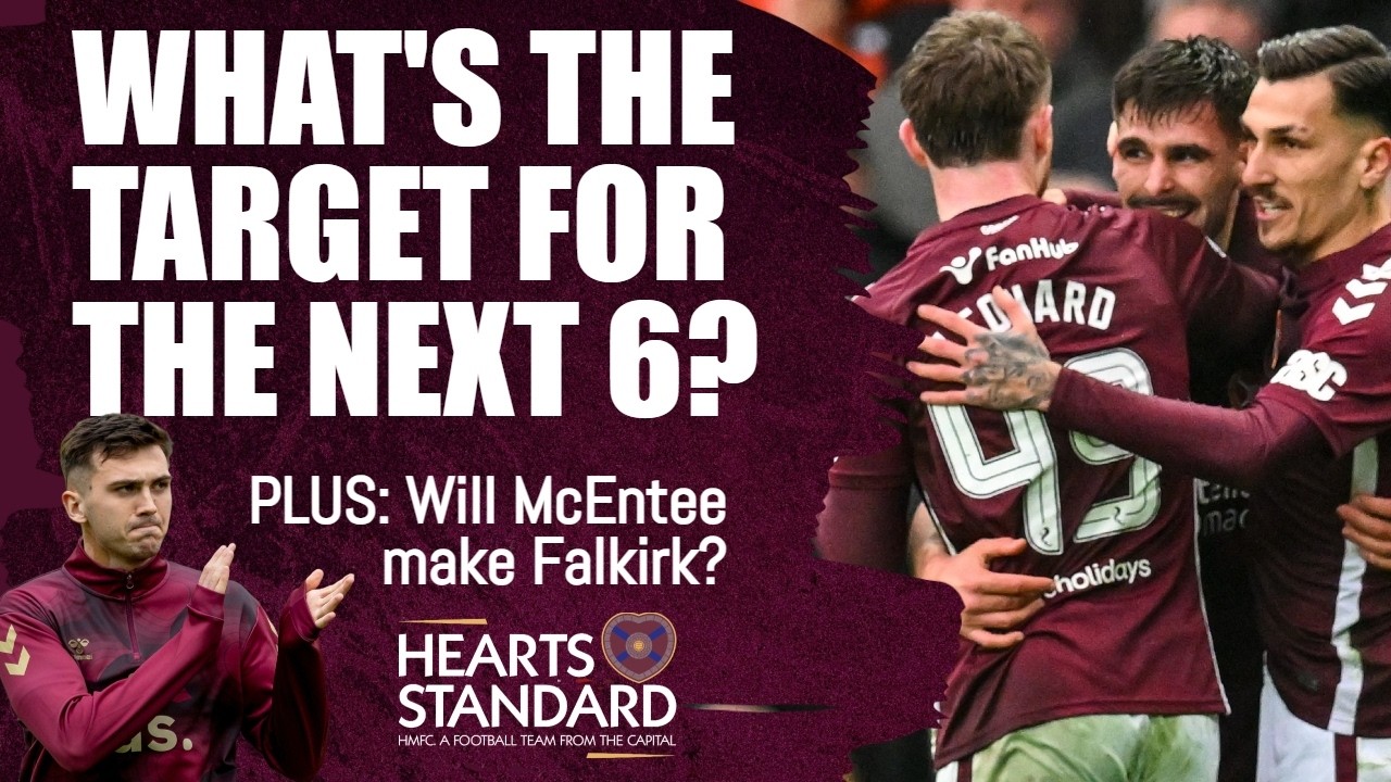 HEARTS LATEST | Call for positivity, 6-game target and an update on Oisin McEntee