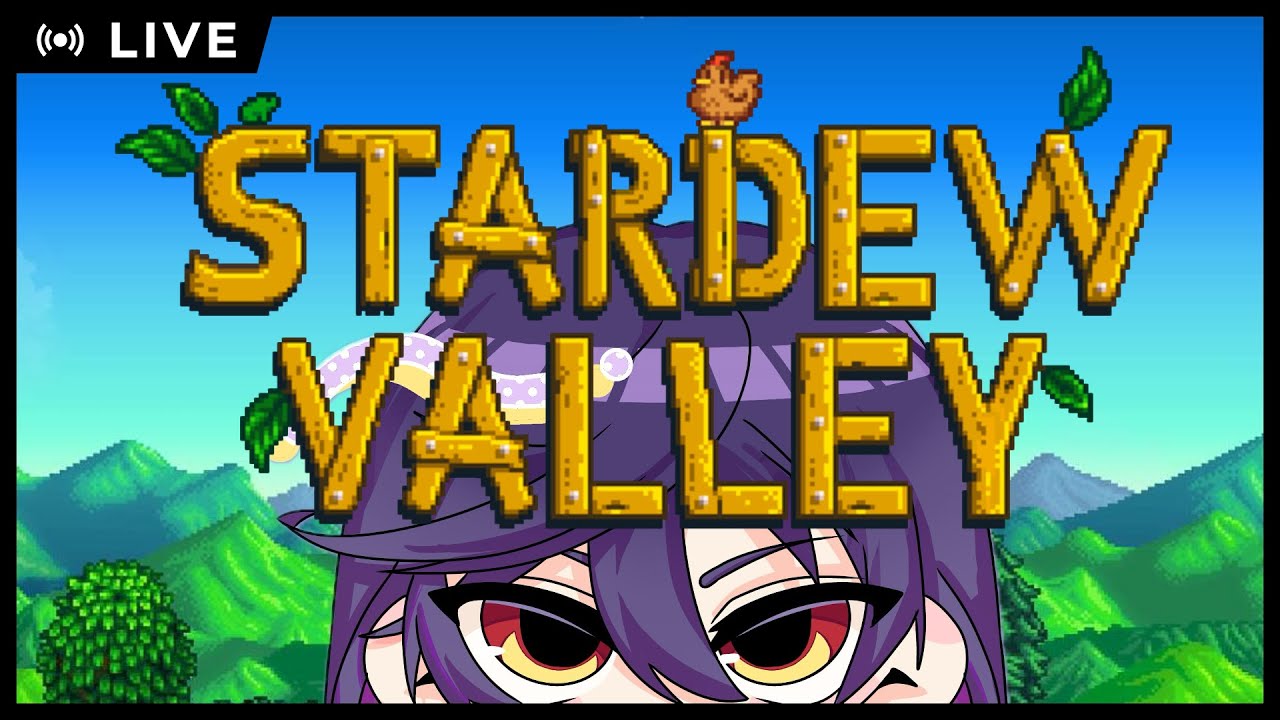 【雑談スターデュバレー】TRPG前チル農業【ライ・バッカス】  #ライ劇場 #Vtuber #新人Vtuber #雑談
