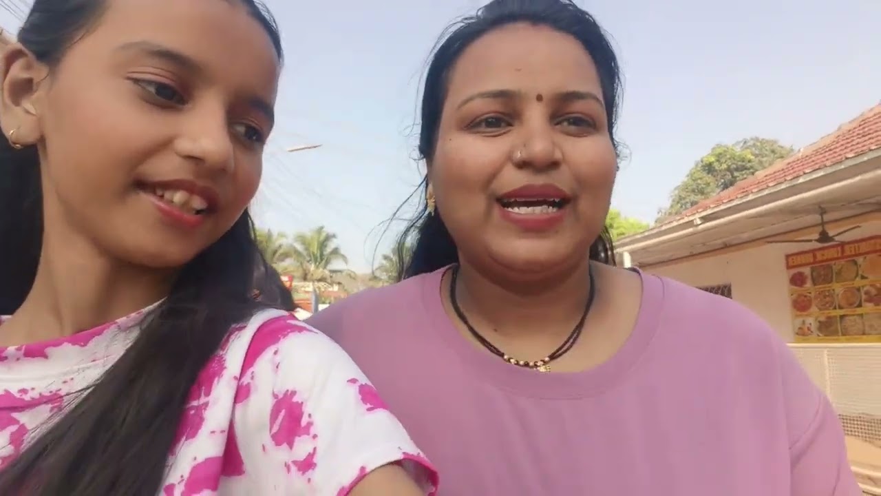 आम्ही केला गोवा मध्ये खूप एन्जॉय#Goa 🌴🏞️ 🏊 Shreya & vrutika vlog 