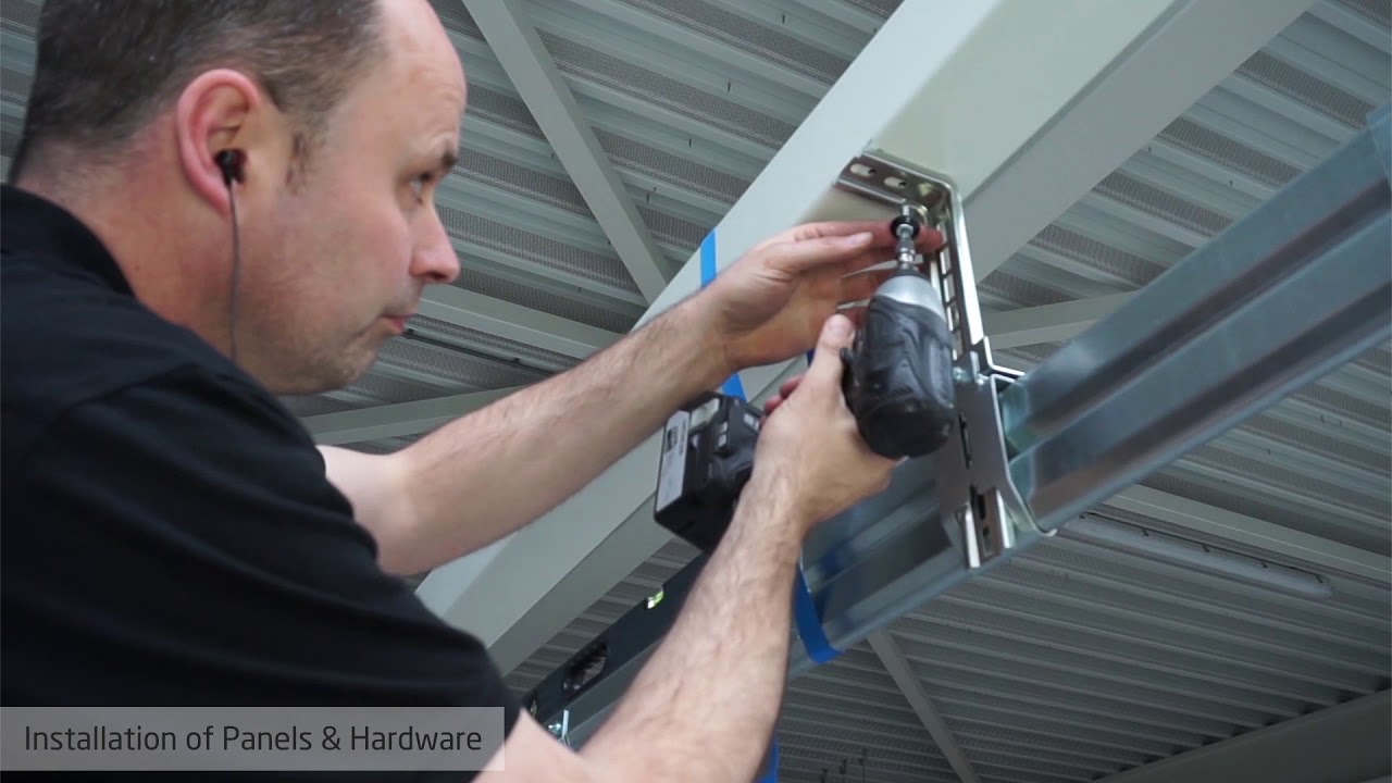 SeceuroGlide Sectional Garage Door Elite Fitting Video