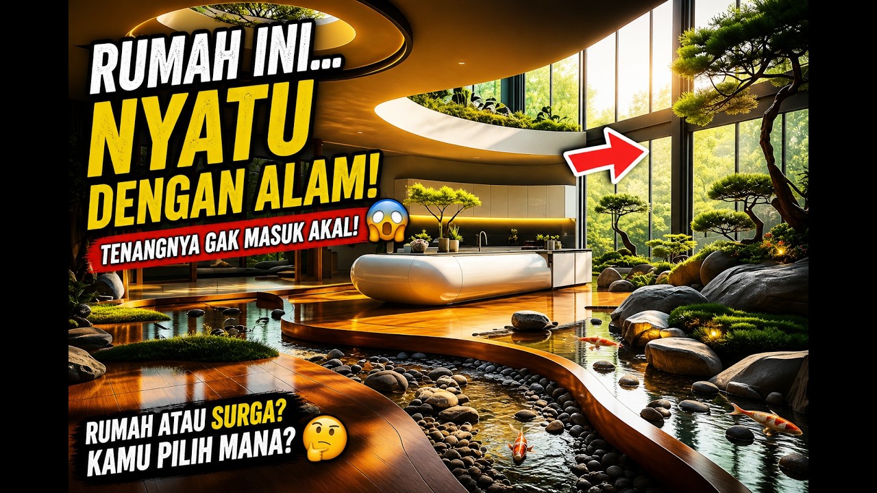 Dapur Ini Mengalir Seperti Sungai… dan Menyentuh Hati
