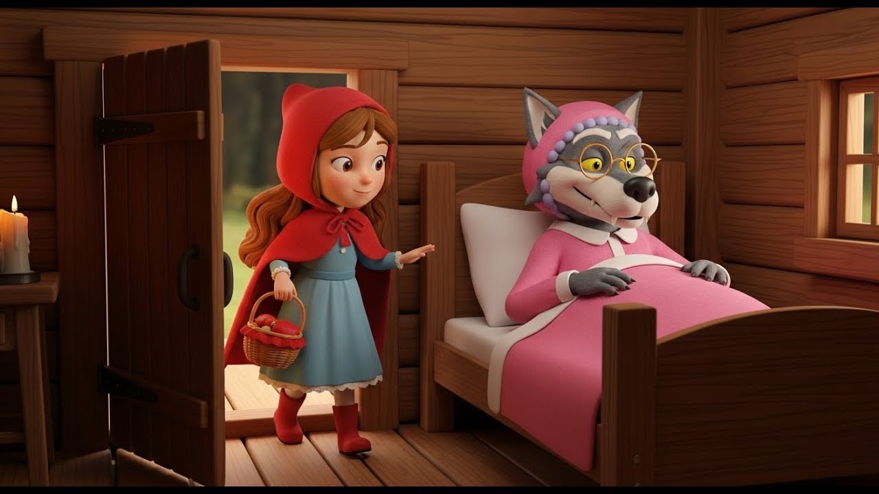 Little Red Riding Hood (Caperucita Roja) - Historias para Ni&ntilde;as