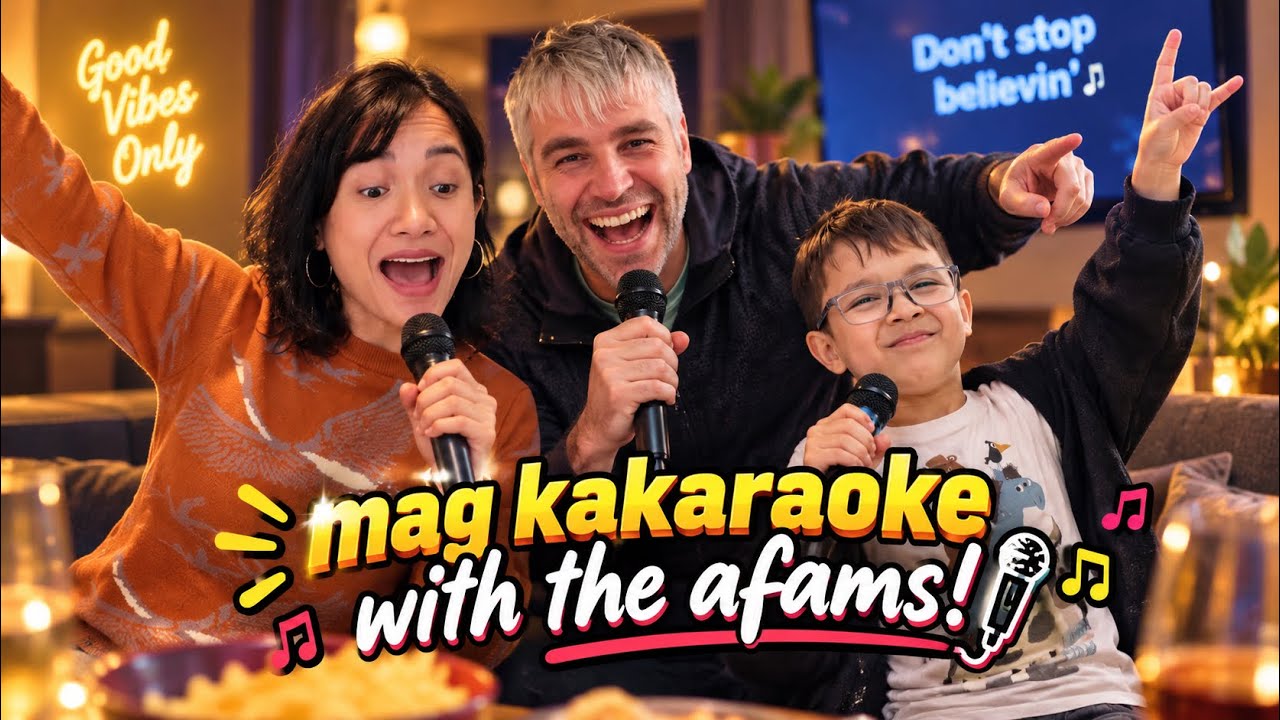 MAG KAKARAOKE WITH THE AFAM! Dutch-filipina couple