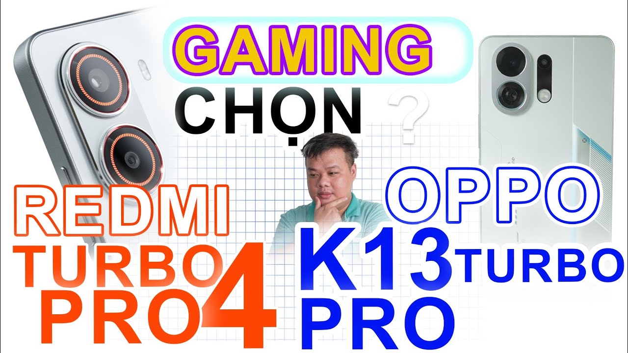 So sánh Redmi Turbo 4 Pro và OPPO K13 Turbo Pro: KẾT QUẢ KHÁ BẤT NGỜ, AI MỚI LÀ VUA 5-6 TRIỆU !!??