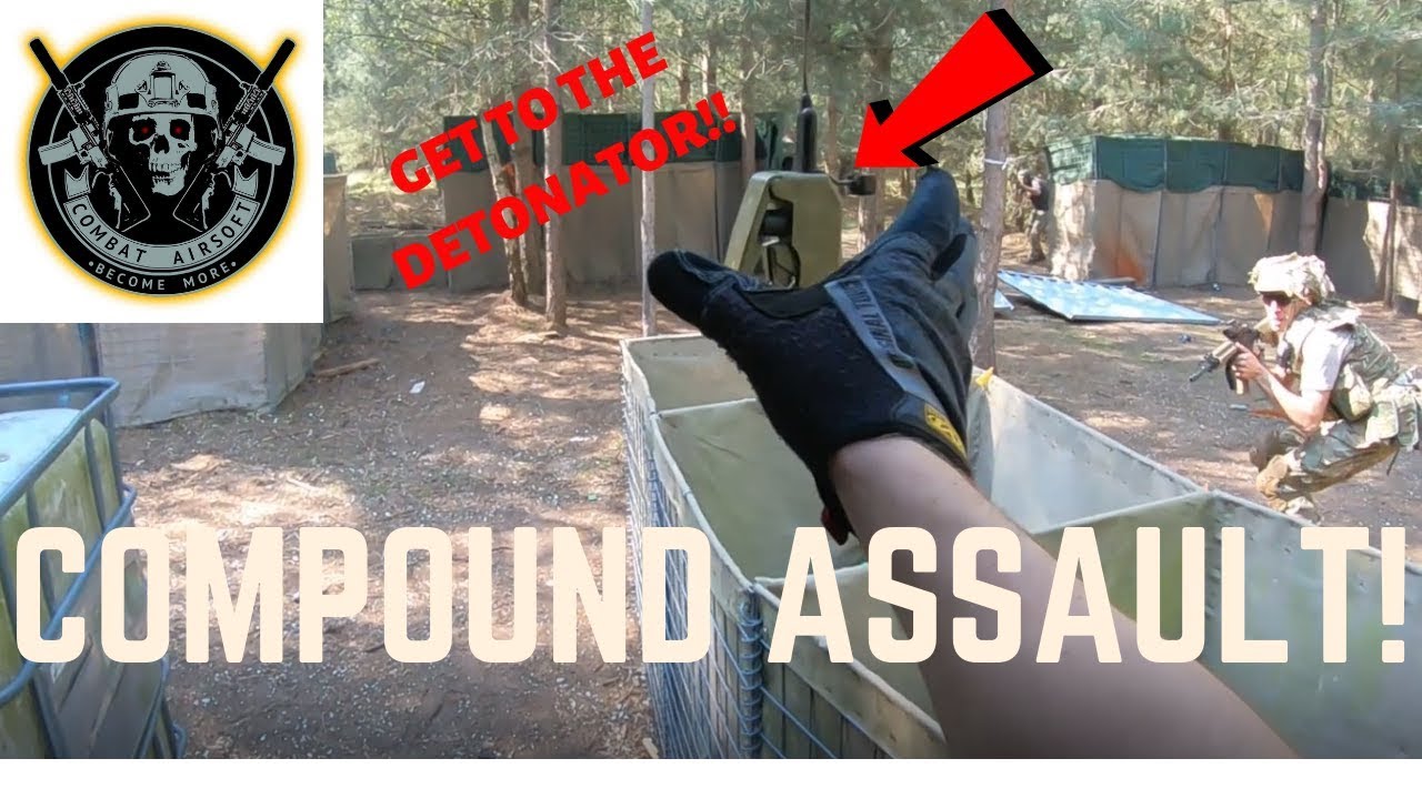 COMPOUND ASSAULT! ||TOKYO MARUI NGRS MK18 GAMEPLAY || Combat Airsoft, Thetford