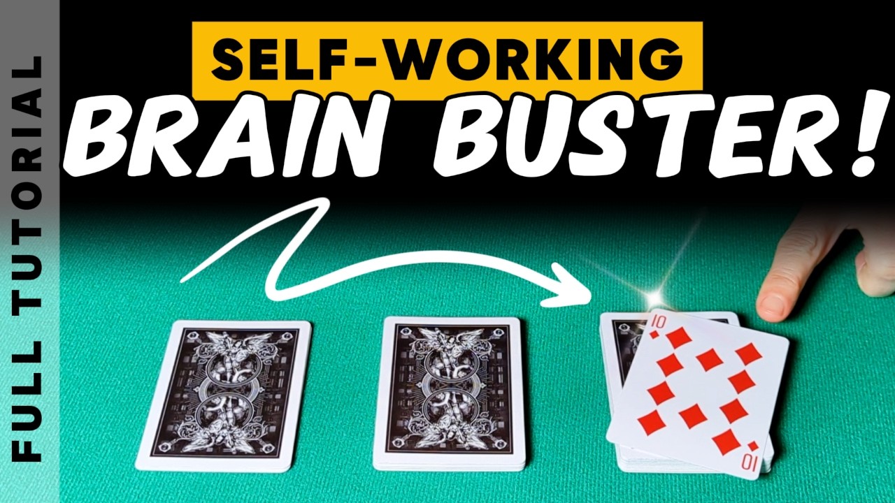 No Setup, No Sleight: This Self-Working Card Trick Stuns!