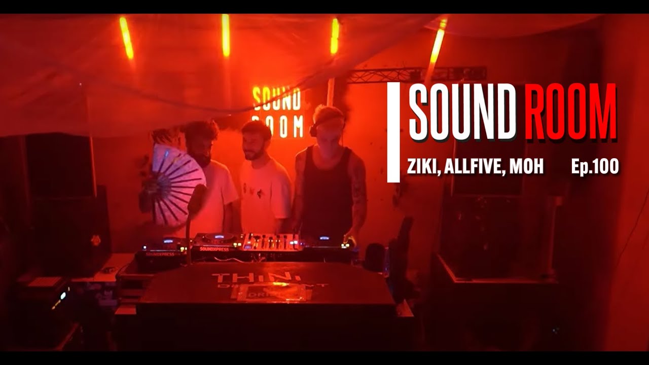 Moh, ZikiWiki, Allfive - House, Minimal set @ Kivipaino, Turku [SOUND ROOM Ep.100]