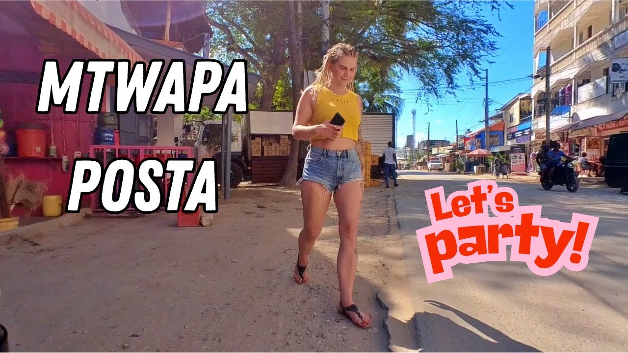 Mtwapa walk at daytime - Kenya travel