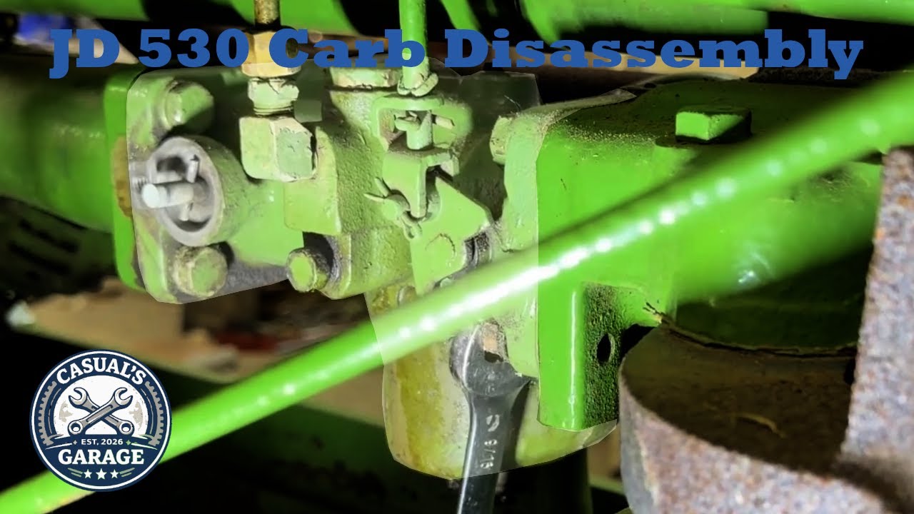 John Deere 530 Carb Ep 1 | Removal and Disassembly