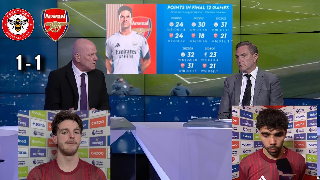 Is the Title Race Slipping? 😳 Arsenal Held by Brentford | Full Reactions