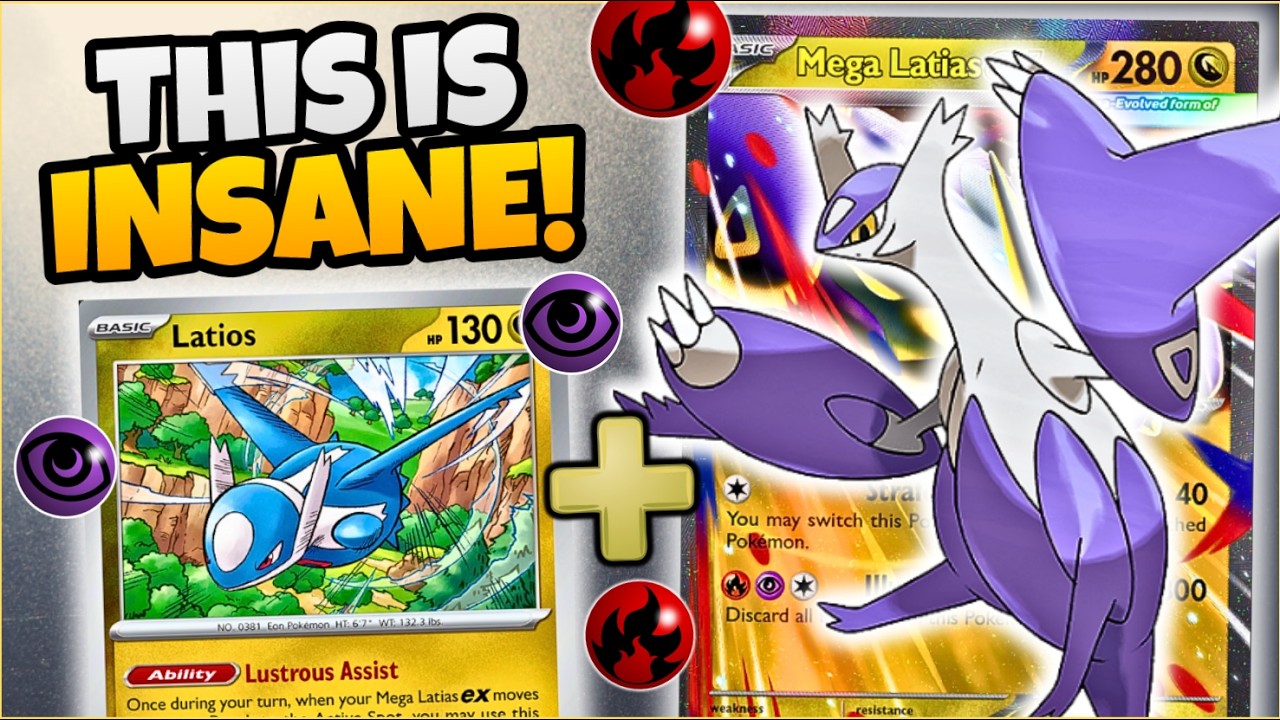 INSANE 300 DAMAGE Combo Deck?! Mega Latias ex BREAKS the Ladder 🔥