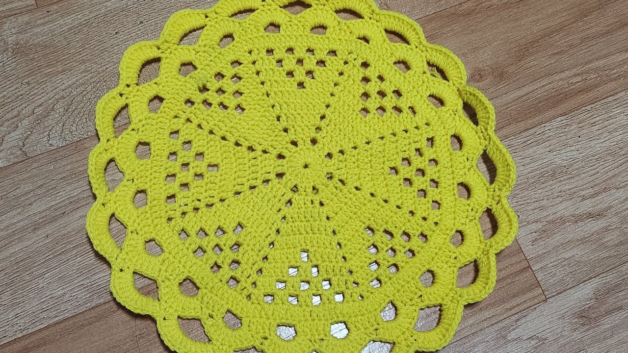 Kasari bunne part#1 rumaal#how to crochet table runner#kaise banaye thaal post