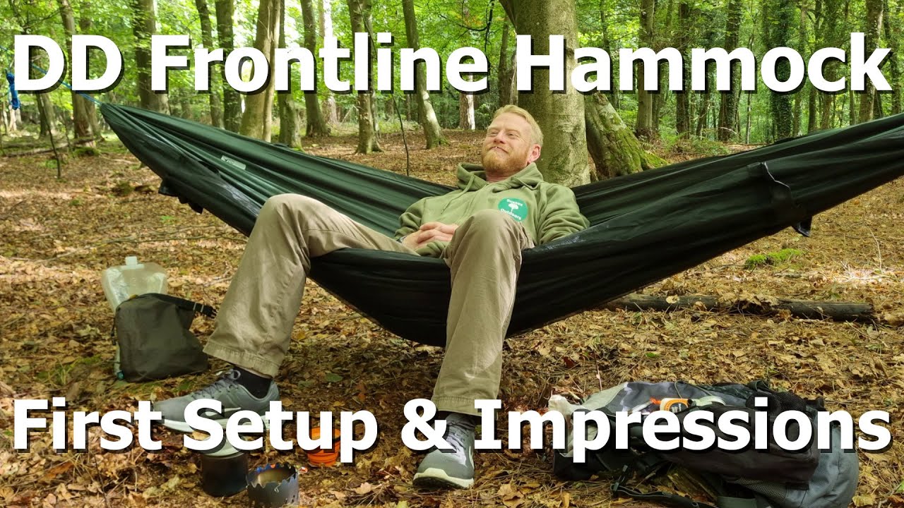 DD XL Frontline Hammock - First Setup and Impressions